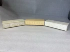 Vintage Susy Goose Barbie Doll Hope Chest Furniture White Lot of 3 Dressers