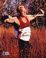 Sandman Signed 8x10 Photo BAS COA WWE ECW WCW TNA WWC Hardcore Picture Auto'd B