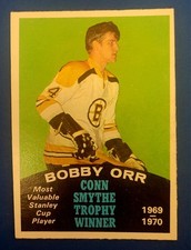 1970-71 O-Pee-Chee #252 BOBBY ORR CONN SMYTHE See pics for condition VG