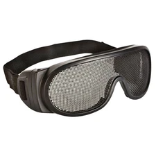 WoodlandPRO Wire Mesh Safety Goggles with Elastic Strap - 10 Pack