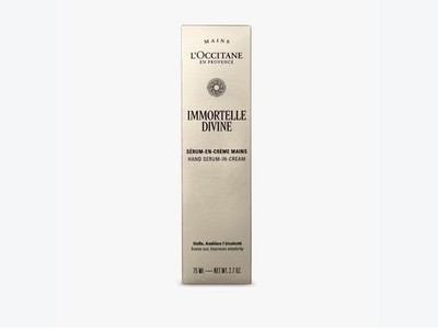 L OCCITANE Immortelle Divine Handcreme 75ml UNPERFEKTE VERPACKUNG