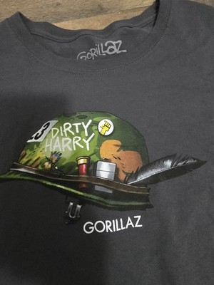 Gorillaz Dirty Harry Helmet T-Shirt 3 XL Preworn