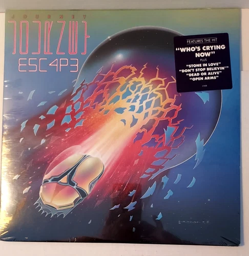 1981 SEALED LP Journey "Escape" with hype sticker Columbia Stereo TC 37408