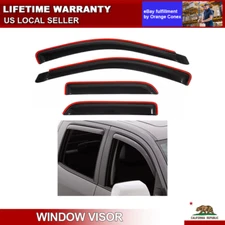 In-Channel Window Vent Visors For 2003-2009 Dodge Ram 2500 3500/1500 Quad Cab