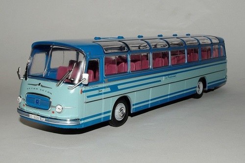 AUTOCAR AUTOBUS BUS Setra S14 PAMPELUNE Espagne 1/43 Neuf en boite A8 - Imagen 2 de 3