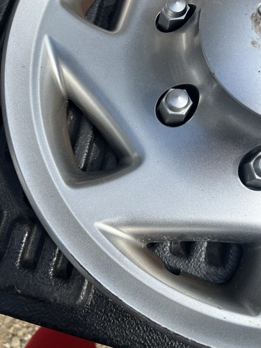 scratches 2000-2014 FORD E250 E350 16'' oem used wheel cover hub cap 7030a - Picture 7 of 12