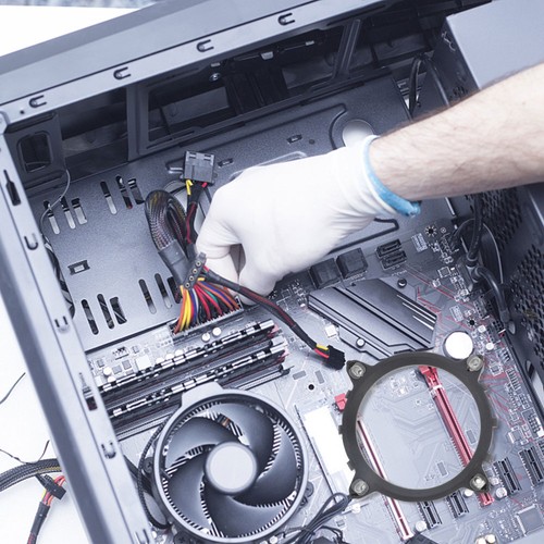 2 PCS CPU -Schnalle Desktop -Computer -CPU -Kühlkörperhalterung Für CPU-Lüfter - Afbeelding 4 van 12