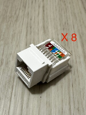 FreeShipping Cat5E Toolless Keystone Jack Connector Keystone Module Conne
