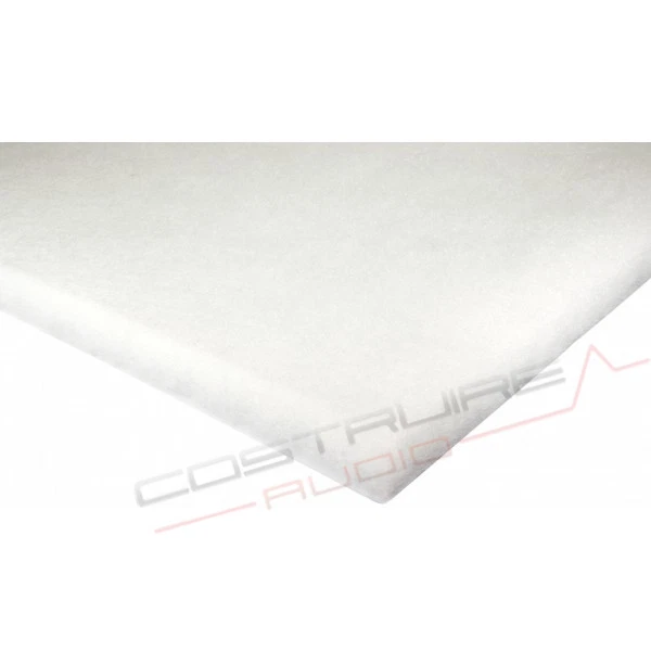 MATERIALE FONOASSORBENTE POLIESTERE BIANCO 0,35 m² spugna audio casse subwoofer
