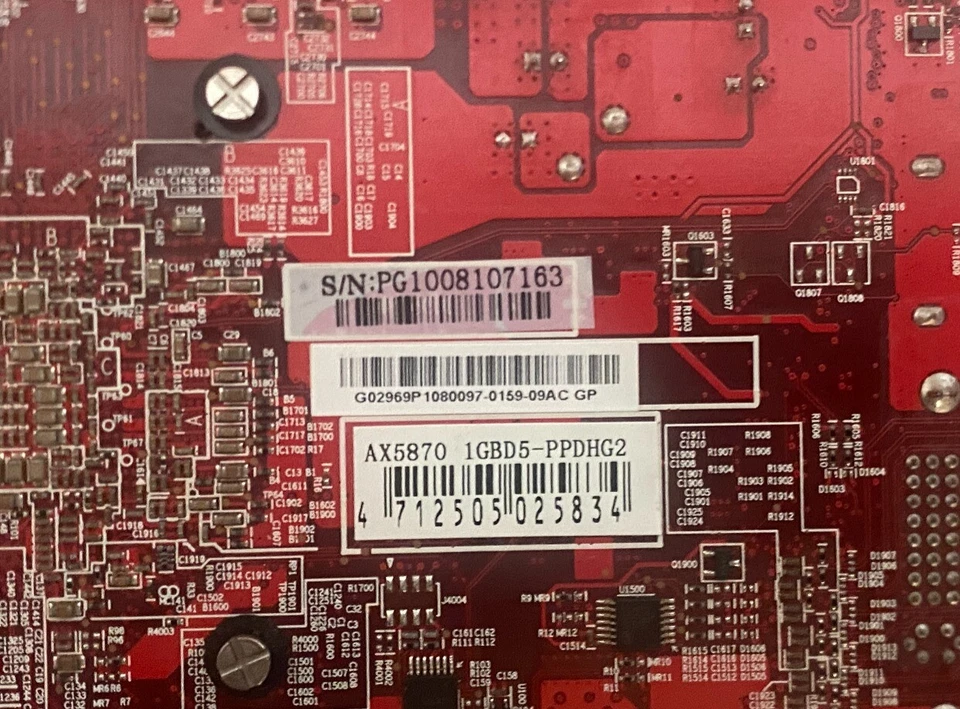 PowerColor PCS+ Radeon HD 5850 Cypress Pro 1GB GDDR5 PCIe 2.0 x16 CrossFireX - Image 4 of 4