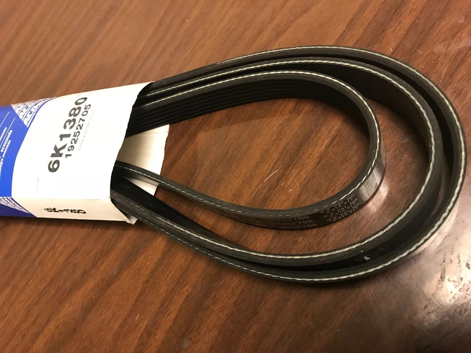 ONE AC DELCO SERPENTINE V-RIBBED BELT 6K1380 - Image 3 of 3