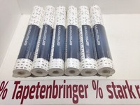Vliestapete Erismann 6 X 6442-29 (6Rollen) Weiß Silber Dreieck Muster Wohnzimmer