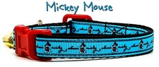 Mouse cat or small dog collar 1/2" wide adjustable handmade bell or leash