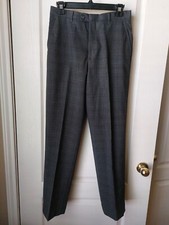 CLASS CLUB Gold Label Dark Gray Poly Wool Dress Pant Boys Size 16