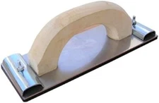 Shop-Tek 3-1/4-Inch by 9-1/4-Inch Aluminum Hand Sander with Wood Handle, 03114