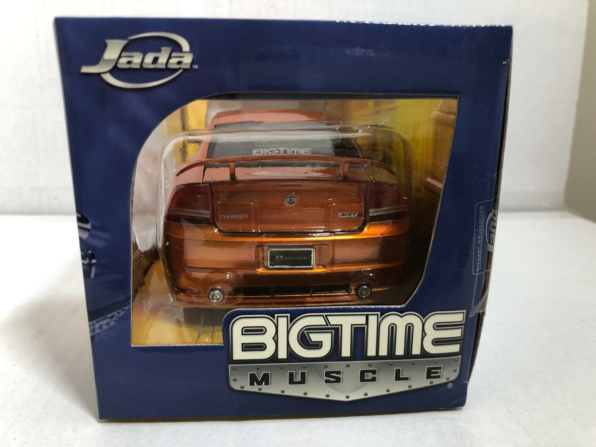 JADA BIGTIME BTM 2006 DODGE CHARGER SRT8 COPPER 1:24 DIECAST MODEL