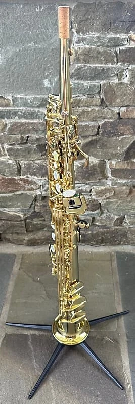 Saxofón Soprano Selmer Super Action 80 [SA80] Serie II ¡EXCELENTE ESTADO! Foto 3 de 4