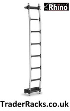 Fiat Ducato Door Ladder H3 2006 to 2024 - Rhino Rear Roof Access Ladder