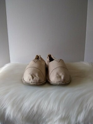 Skechers BOBS Women's Size 9.5 Slip On Shoes Oatmeal Memory Foam
