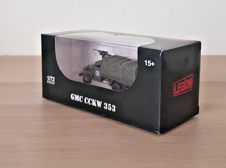 Legion Models 1/72 12012LB GMC CCKW Camion da 2,5 tonnellate US Army - Immagine 4 di 4