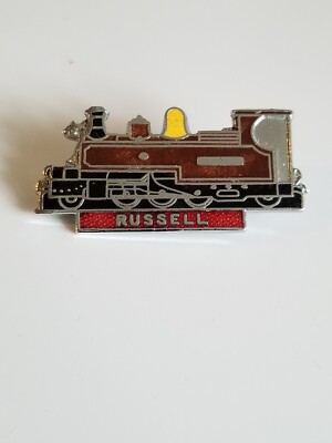 RUSSELL STEAM LOCOMOTIVE RAILWAY PIN. | eBay