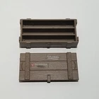 GI Joe Outpost Defender Rifle Crate w Lid Gun Box Play Set Part ARAH 1986