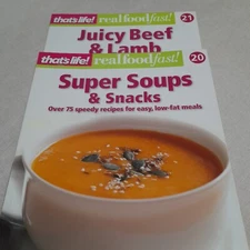 THATS LIFE RECIPE BOOKS NO 20 AND 21