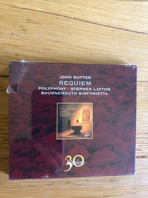 JOHN RUTTER - REQUIEM, POLYPHONY, STEPHEN LAYTON, LABEL HYPERION, CD NEU (OVP) 