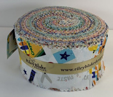 Riley Blake Designs Colorfully Creative Jelly Roll 40-2 1/2 Inch Strips Cotton