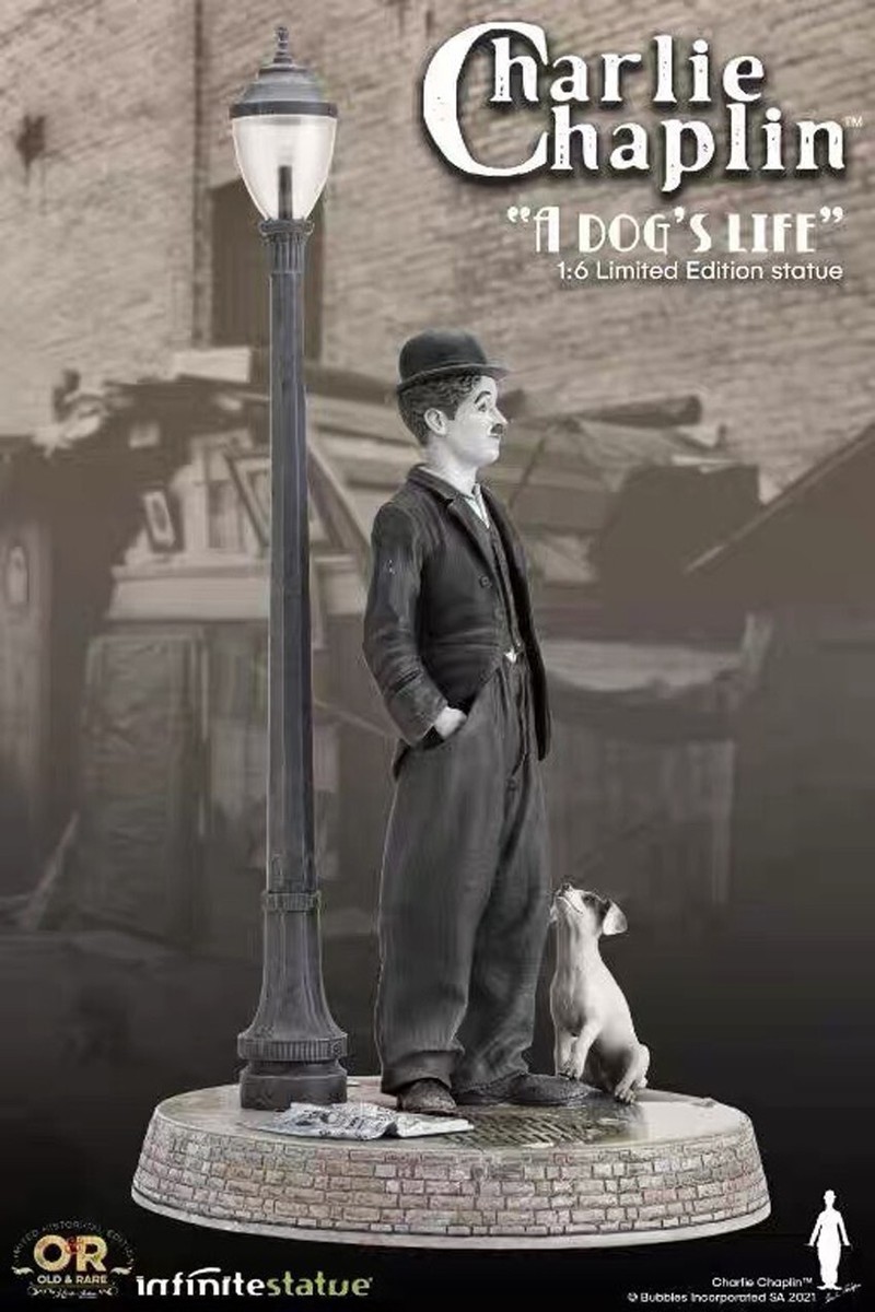 Infinite Statue 1/6 Charlie Chaplin: A Dog's Life Statue | eBay
