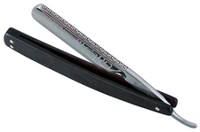 Dovo "Master's" Straight Razor, Grenadille , Full Hollow, Stainless Steel, 6/8"