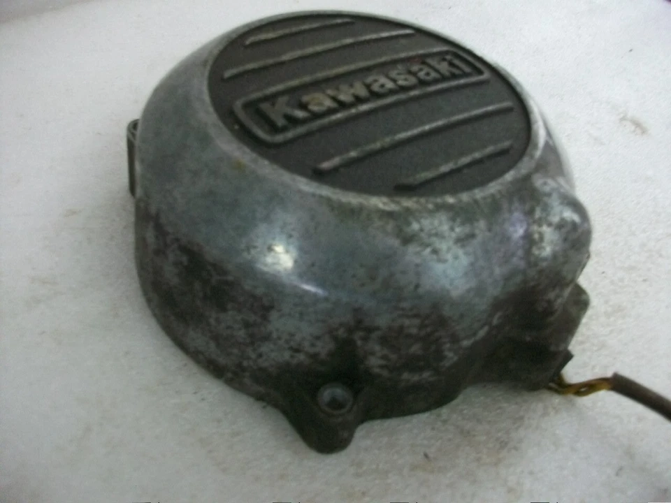 1980-1983 Kawasaki KZ550 Stator Cover Generator Cover Left Engine KZ550A KZ550C - Изображение 4 из 4
