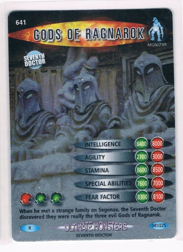 DOCTOR WHO BATTLE IN TIME - ULTIMATE MONSTER - RARE CARDS(YOU CHOOSE)-B-FREE P&P - Picture 6 of 21
