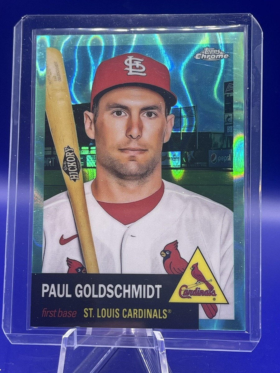 2022 Topps Chrome Platinum Anniversary Aqua Lava PAUL GOLDSCHMIDT