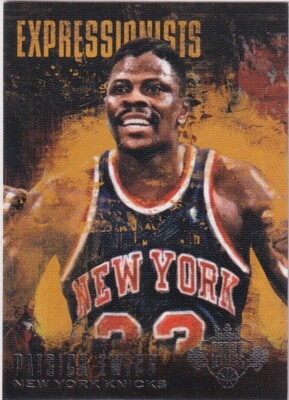 2013-14 Court Kings NBA Basketball 40 Patrick Ewing Expressionists Case Hit SSP