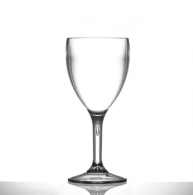 BARCRAFTERS Weinglas 2 x 0,2 L Trinkglas Kunststoff unzerbrechlich Camping 09