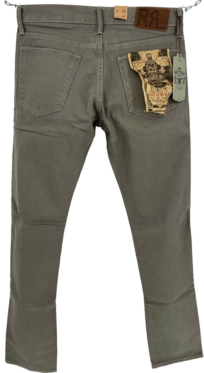 NWT Ralph Lauren Double RL RRL 5 PK Slim Fit Denim 30W x 32L