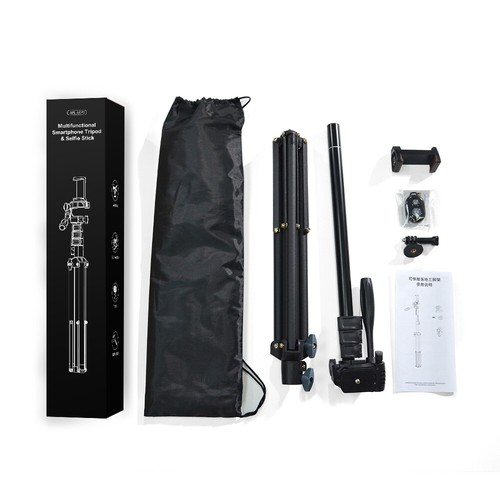 APEXEL 70" Selfie Stick Tripod Remote Desktop Stand Cell Phone Holder For Phone - Zdjęcie 11 z 11