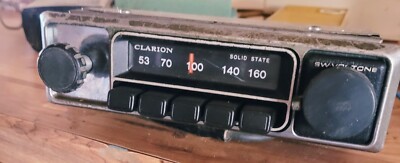 AM/FMラジオチューナー　クラリオン　60年代 AM/FMラジオチューナークラリオン60年代