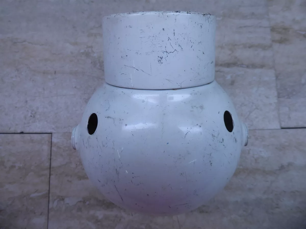 1960's Yamaha YA-6 125cc Headlight Bucket Shell #YHA-3 White PL1095-BP3+