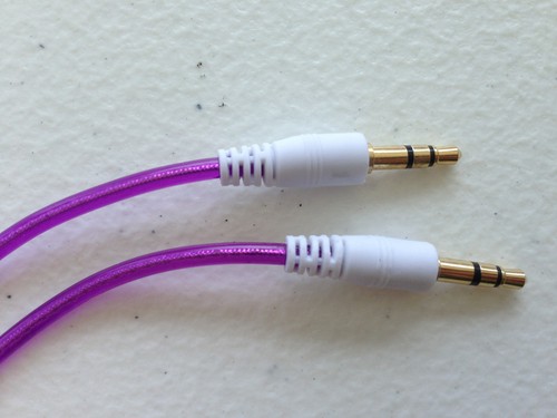 3.5mm male stereo audio aux auxiliary cable for iPod mp3 car iPhone 4s 5c 6 plus - Picture 32 of 62