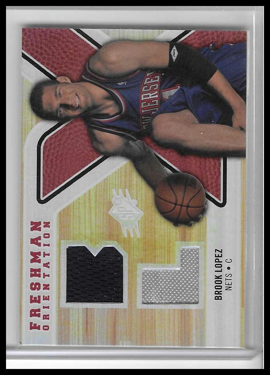 2008-09 SPx #FO-BL Brook Lopez Freshman Orientation