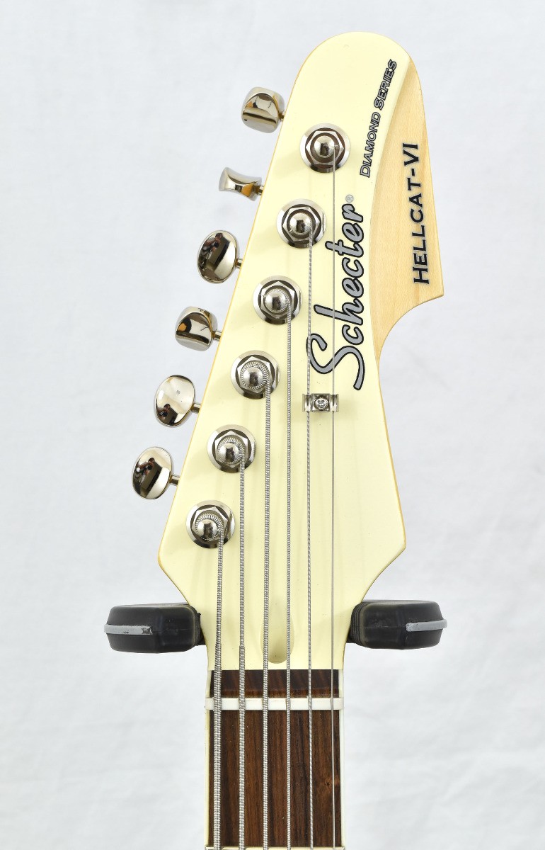 Schecter Hellcat-VI Electric Guitar Ivory Pearl | eBay