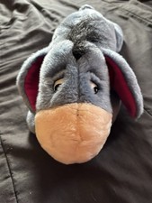 Disney Store Exclusive Original Authentic Eeyore 16  Plush Bean Stuffed Animal