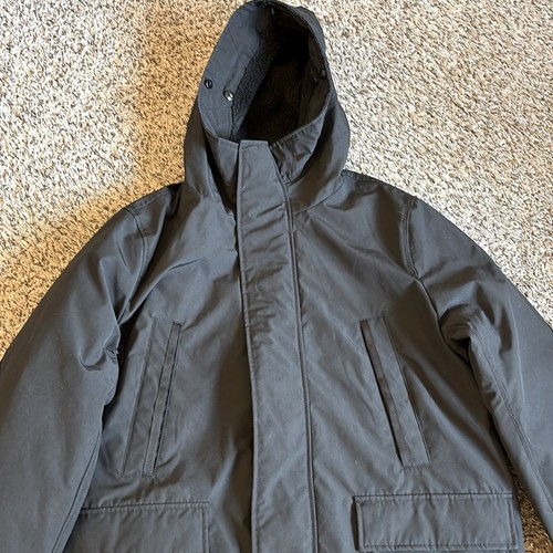 Gap Męska czarna zimowa parka Cold Control Max Snorkel Płaszcz z kapturem Rozmiar XL - Zdjęcie 4 z 16