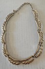 Vintage Monet Chain Link Silver Tone Necklace EUC — photo 1