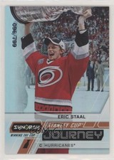 2020-21 Upper Deck Synergy Stanley Journey Winning the Cup 96/799 Eric Staal 0c2