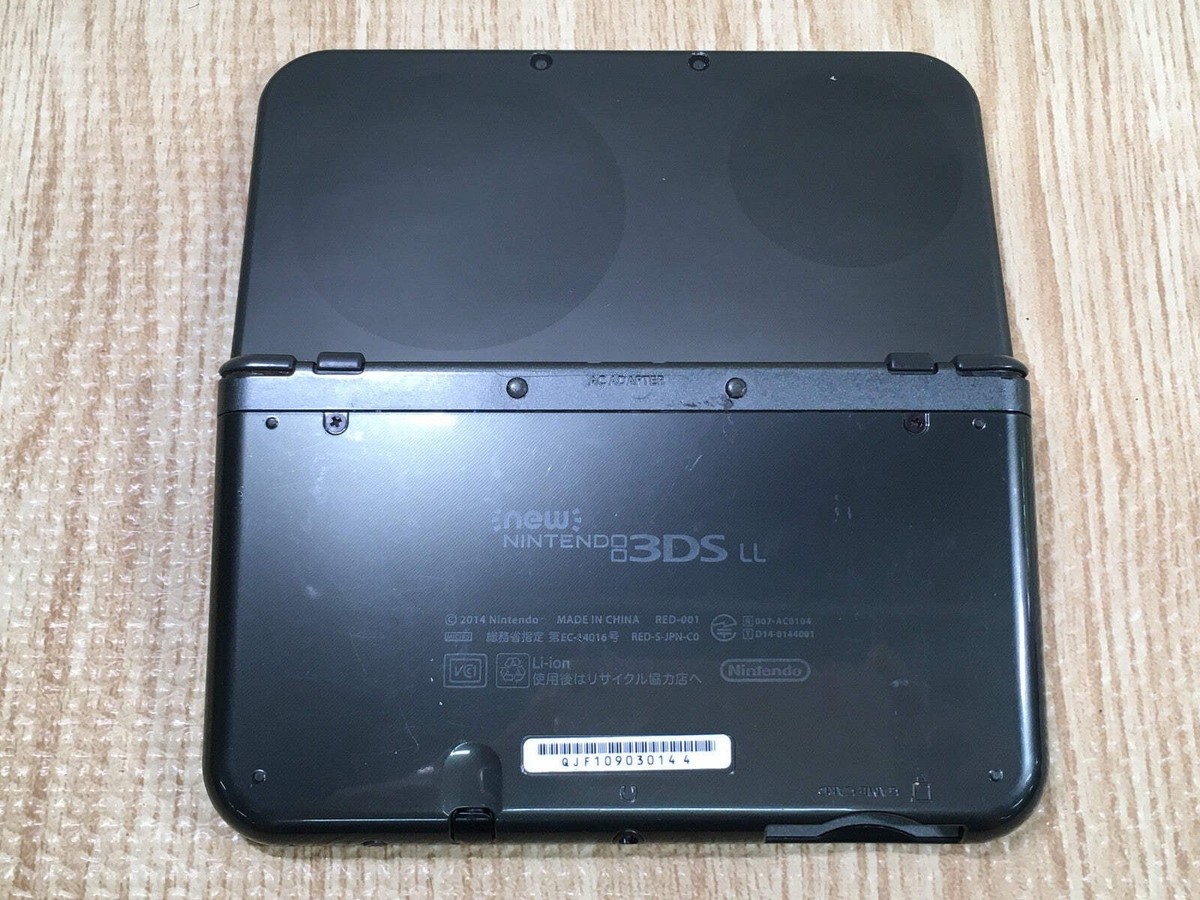 LG4255 No Battery Nintendo NEW 3DS LL XL METALLIC BLACK Console