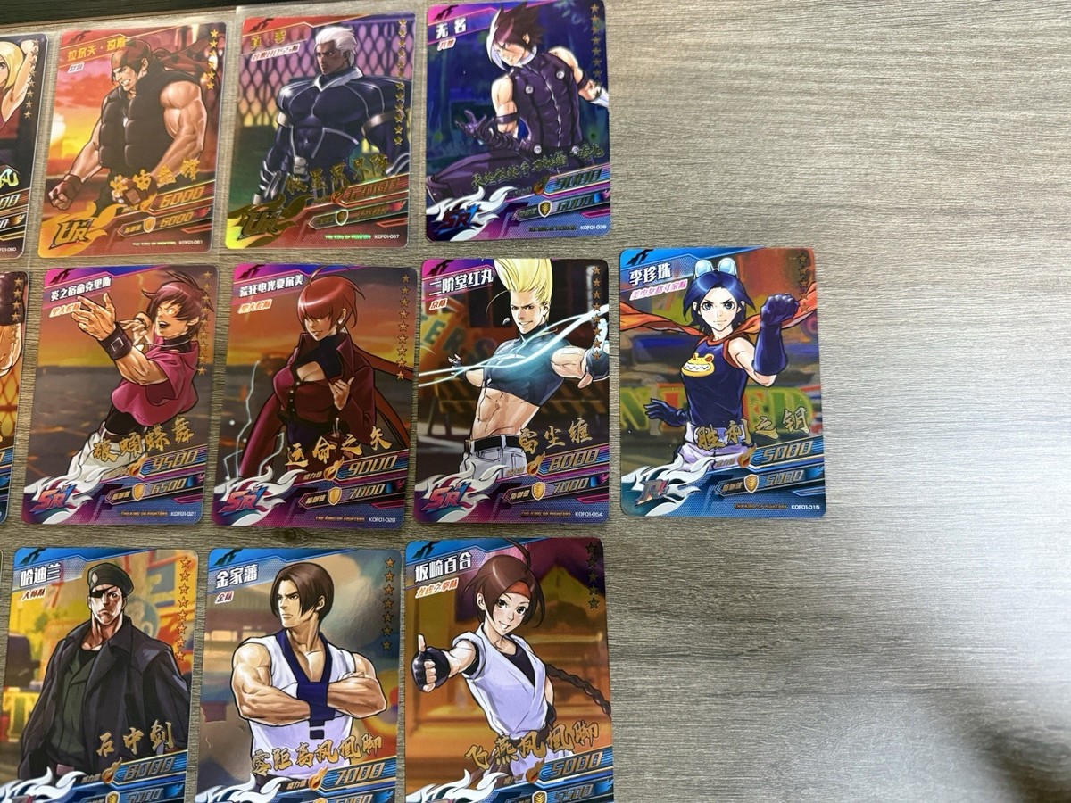 The King of Fighters KOF 2002 Unlimited Match Trading Card Lot 16