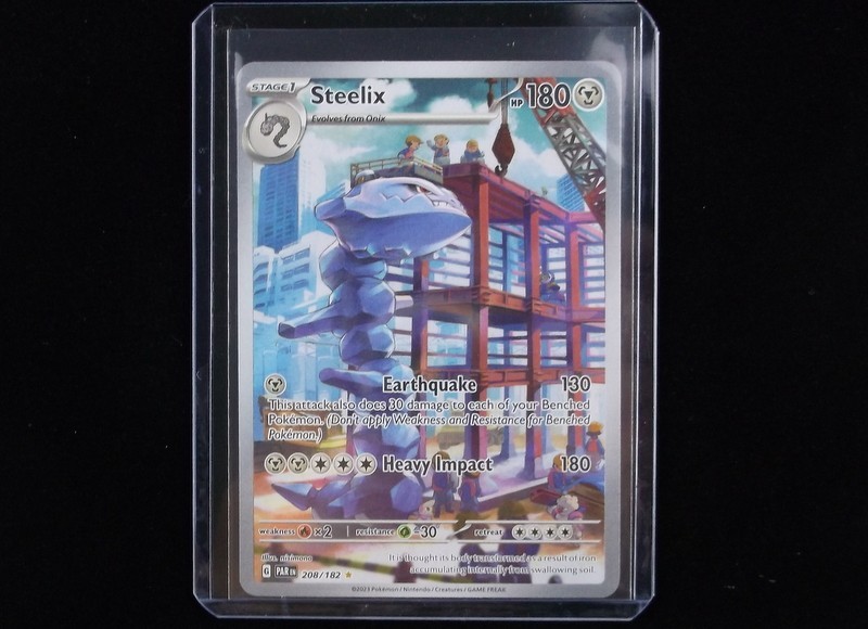2023 Pokemon Steelix Illustration Rare Paradox Rift 208/182 Nisimono